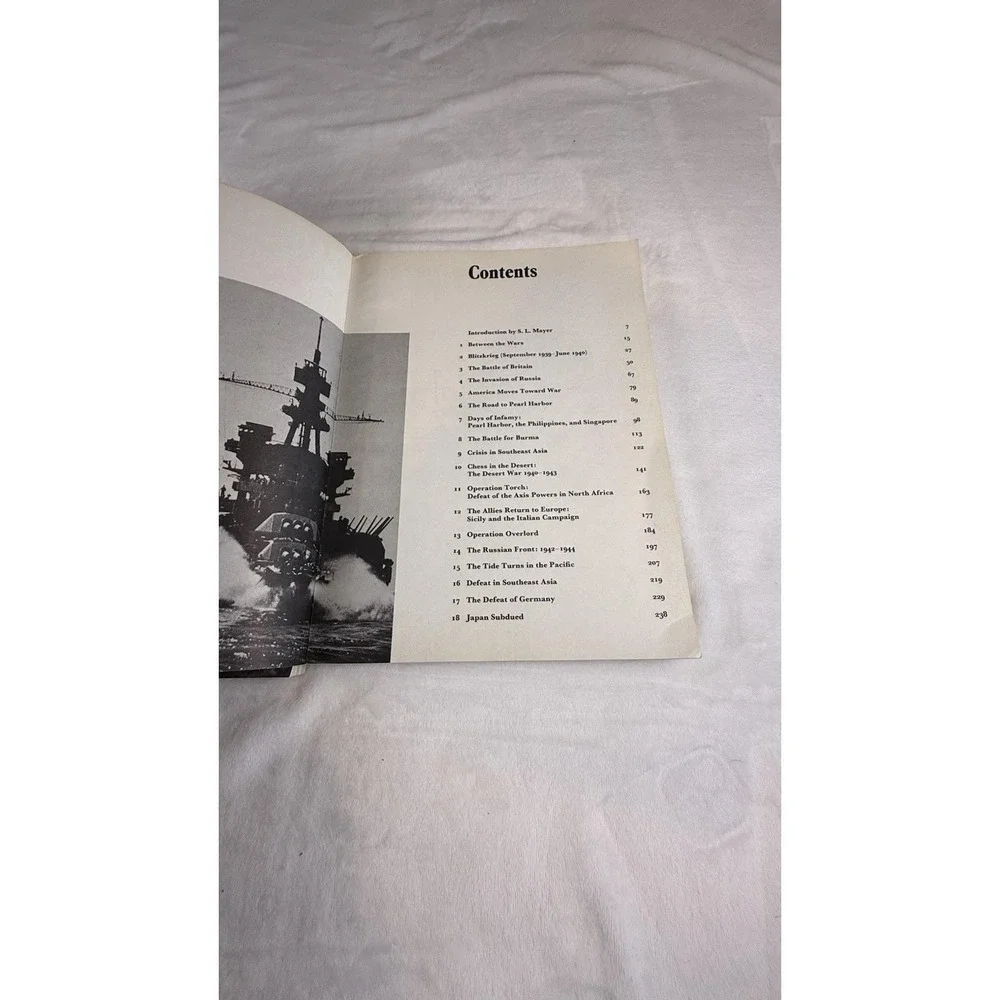 Vintage World War I World War II Paperback Book Set 1975 Derbibooks History